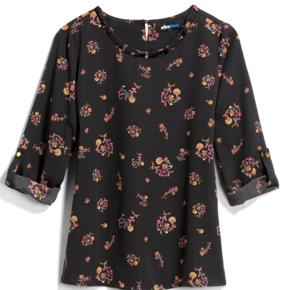XS Alice Blue Blouse